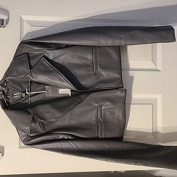 Worthington Jackets & Blazers - WORTHINGTON CUTE! WOMEN'S "LEATHER LIKE" JACKET SIZE MEDIUM by WORTHINGTON